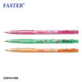 0.38mm fast point pen blue ink (fruit fruity Korean production) 3-6-12 stick Pen Press faster CX-916 Fan Pen good pen cute pens. 