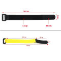 10/60PCS 2*50cm Reusable Fastening Bike Tie Nylon Hook & Loop Durable Multil Purpose Self-adhesive High Quality Strap Cable Ties.