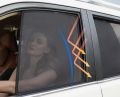 4Pc Side Window Curtains For Toyota Mark 2 Side Fix Curtain Foldable Blind Dark . 