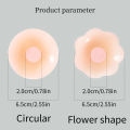 2/6/10 Reusable Silicone Nipple Patches, Seamless Self-adhesive Anti Protrusion Nipple Patches, Women's Underwear Accessories. 