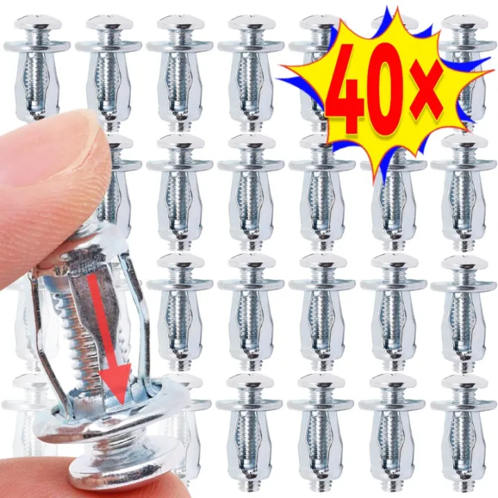 4-40Pcs M4 M5 M6 M8 Petal Rivets Nut Expansion Clamp Petal Shape Metal ...