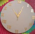 clock mdf base(10") for resin artwork. 