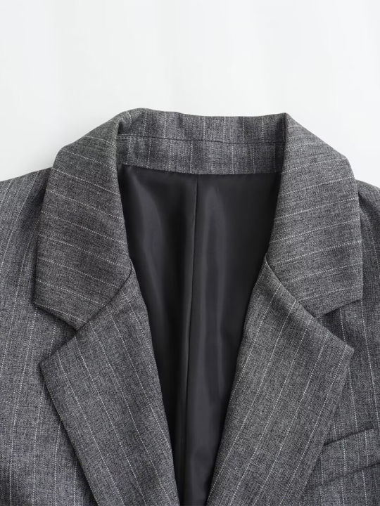 Willshela%20Women%20Fashion%20With%20Pockets%20Striped%20Single%20Breasted%20Blazer%20Vintage%20Notched%20Neck%20Long%20Sleeves%20Female%20Chic%20Lady%20Outfits%20-%20Image%203