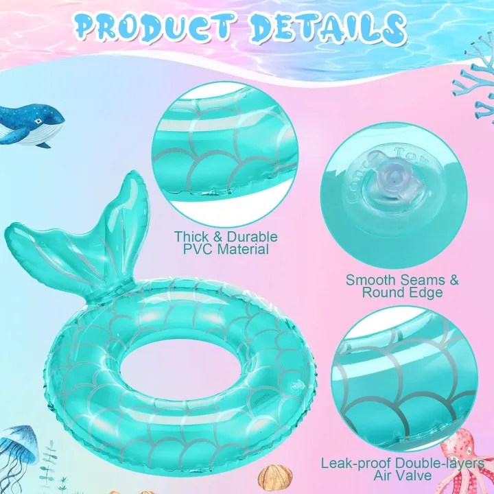 Children's%20mermaid%20swimming%20ring%20Thickened%20outdoor%20water%20inflatable%20floating%20ring%20Underarm%20ring%20Swimming%20ring%20is%20suitable%20-%20Image%202