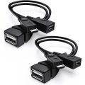 WESOPRO 2 in 1 OTG Cable Replacement for Fire Stick 4K Compatible with Android Phone Tablet Micro USB Host with Micro USB Power. 