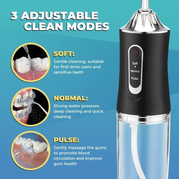 Oral%20Irrigator%20Portable%20USB%20Rechargeable%20Dental%20Water%20Flosser%20Water%20Jet%20Floss%20Tooth%20Pick%204%20Jet%20Tip%20220ml%203%20Modes%20IPX7%20Waterproof%20-%20Image%205