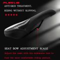 Plselis Thick Soft Bicycle Saddle Mountain Bike Seat Cushion Waterproof Durable Road Bike Saddle Weighing 392g.