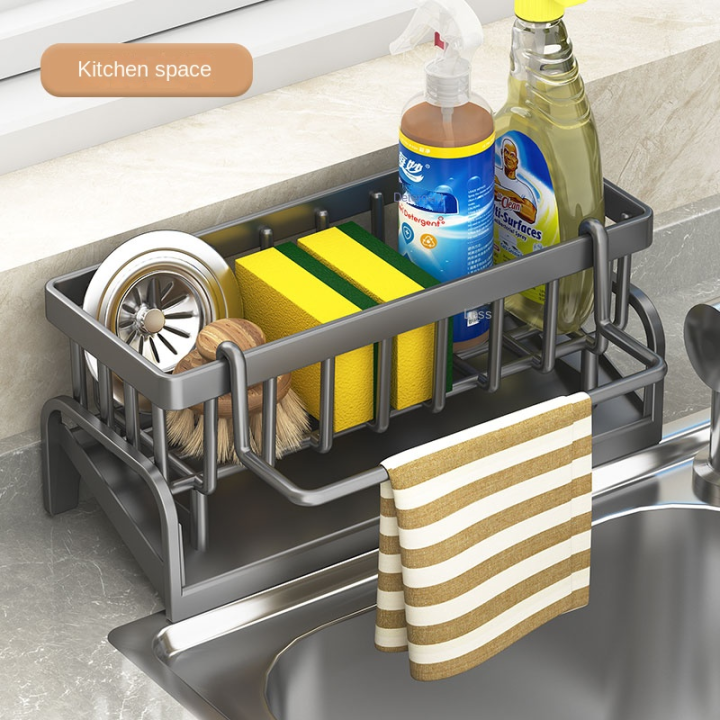 Kitchen%20Shelf%20Cleaning%20Cloth%20Storage%20Draining%20Rack%20Household%20Detergent%20Sponge%20Rack%20Water%20Sink%20Water%20Sink%20Water%20Sink%20Artifact%20-%20Image%203