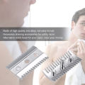 Double Edge Shaving Safety Razor Open Comb Head Male Safety Razor Head Shaving Tool Barber Home Use. 