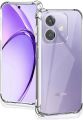 Oppo A3/A3x Transparent Shockproof jelly back Cover. 