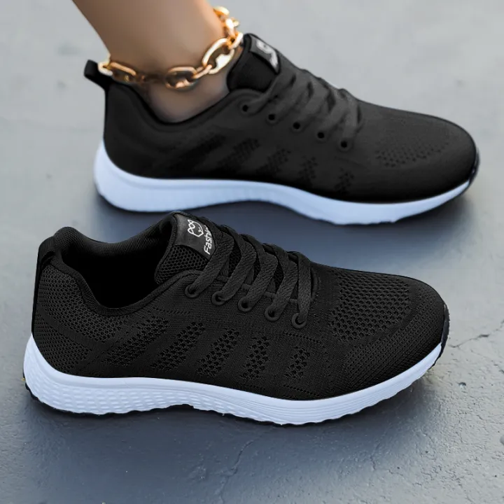 Women Breathable Sports Shoes for Women 2024 Casual Tennis Shoes Walking Mesh Running Shoes Platform Sneakers Female Footwear