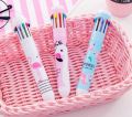 HOTTEST SALE 10 in 1 cute ball pen ten colour pen /doorgift/free gift Pencil Penulis Color Pen. 