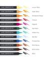Camel Artist Brush Pen Set - Pack of 12. 