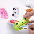 1PC Top Sale Cute Pig Frog Panda Bathroom Tube Dispenser Toothpaste Cream Squeezer Home Tube Rolling Holder Squeezer. 