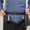 Men'S Knit Fabric Shirt Stays, Adjustable Elastic Non-Slip Polyester Belts for Formal Shirts, Ideal for Weddings,Groomsmen Gifts.