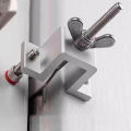 Stainless Steel Travel Padlock, smooth burr-free surface, sturdy and durable, multi-scenario universal lock, ideal for home, dor. 