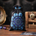 1pc/6pcs Velvet Tarot Oracle Cards Storage Bag Tarot Pouch Rune Dice Crystal Jewelry Bag Multiple Use Pouch Witch Divination. 