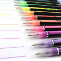 Neon Neon color pen with 12 colors magic pen black paper writing pen glitter gel pen reflective paint pen. 