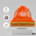 Fancy Gift Basket Set - 4 Square Empty Baskets with Complimentary Colorful Net and lace Wraps | Handcrafted  for Any Occasion - Anniversary, Wedding, Birthday , Mehendi , Shadi , Party | Premium Quality in 13 Vibrant Colors & Sizes (8x8 to 14x14). 