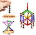 MASTER MAGNET CONSTRUCTION TOY FOR KIDS MAGNET STICK WITH MAGNET BALL DIFFERENT SHAPES MAKIG 2D SHAPES 3D SHAPES BEST FOR BABYS. 