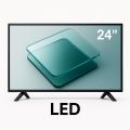 mme tv 24" HD LED Double Glass BASIC TV. 
