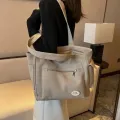 Women's Fashion Shoulder Bag Class Large Capacity Student Tote Bag New Canvas Commuter Handbag Carrying Bags cabas eco bag. 