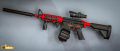 M4A1 Double Magazine Gel Blaster. 
