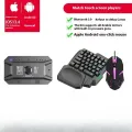 Unsharkable One-handed keyboard mechanical feel Chicken Throne keyboard and mouse set mobile game Peace Elite peripherals. 