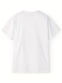 Summer fashion men's character letter print comfortable breathable round neck T-shirt shorts set outdoor casual clothing. 