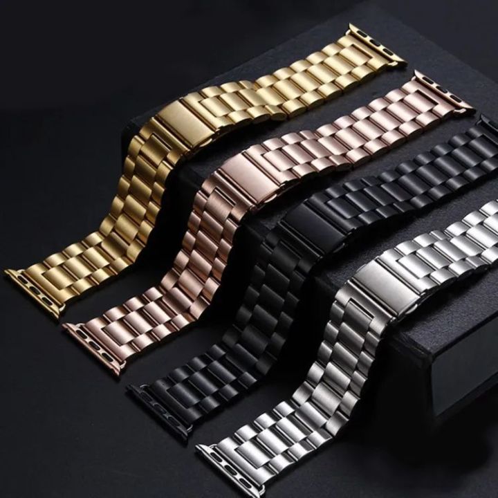 Stainless Steel Chain Strap for Smart Watches - Compatible with T800 Ultra, T900 Ultra, S9 Ultra, i7/i8 Pro Max