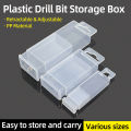 Tool Box Parts Storage Box Drill Milling Cutter Boxes Rectangular Telescopic Box Twist Drill Box Tap Accessories Tool Packaging. 