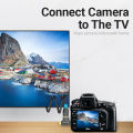 Vention Micro HDMI Adapter Micro Mini 2 in 1 Male to Female Cable Connector Converter for Camera TV Projector Mini HDMI Adapter. 