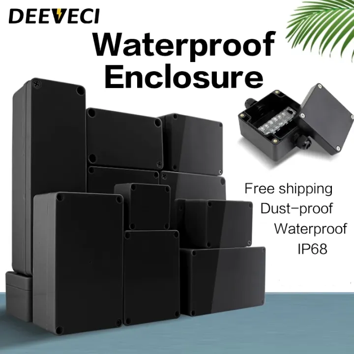Black%20Outdoor%20Waterproof%20Enclosure%20Plastic%20Box%20Electronic%20Project%20Instrument%20Case%20Electrical%20Project%20Box%20Junction%20Box%20Housing%20-%20Image%202