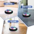 LED Hover Soccer Ball - Air Power Training Ball Playing Football Indoor Outdoor Game - Birthday Gifts for Kids - Soccer.