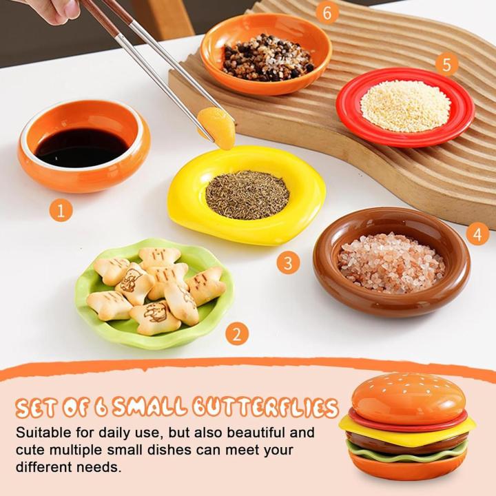 Stackable%20Hamburger%20Plate%20Set%20Burger%206%20Layers%20Dinner%20Plate%20High%20Value%20Bone%20Spit%20Plate%20Funny%20Sauce%20Containers%20Table%20Decor%20-%20Image%204