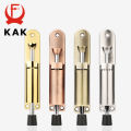 KAK Zinc Alloy Foot-operated Lever Door Stops Adjustable Kickdown Bronze Door Holder Door Stop Hardware Door Buffer Fittings. 