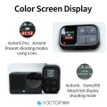 Action Camera Waterproof Bluetooth Remote Control for Action 6/4/5 Pro/OSMO 360X3/X4/X5Go3/Go3s/ With LCD Screen Display.