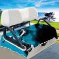 1pcs Golf Cart Seat Covers, 100% Microfiber Golf Cart Seat Towel/Blanket, Club Car.