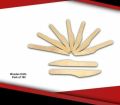 knife Disposable Imported wooden 100 Pcs.. 