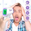 Non-Contact Forehead Thermometer Measure or Portable Fingertip Medical Equipment SpO2 Monitoring Oximeter.