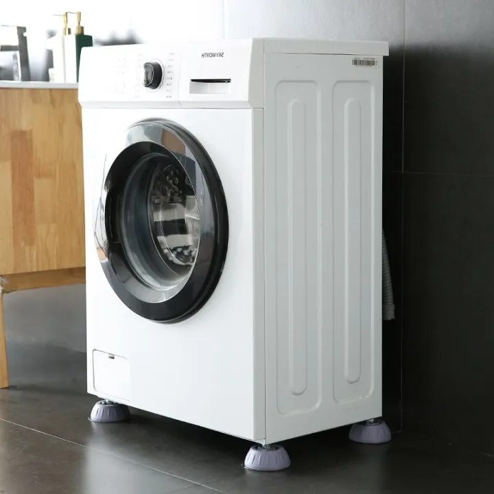 4pcs%20Non%20Slip%20Shockproof%20Cushion%20Washing%20Machine%20Universal%20Foot%20Pad%20Height%20Increasing%20Moisture%20Proof%20Refrigerator%20Pulsator%20-%20Image%203