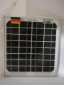 12 V 5 W solar cell panel. 