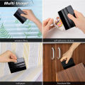 Squeegee Vinyl Tool 8IN/6IN/5IN/4IN Car Vinyl Spatula Scraper with Felt Edge Wallpaper Decal Applicator Kit Wrapping Tools. 