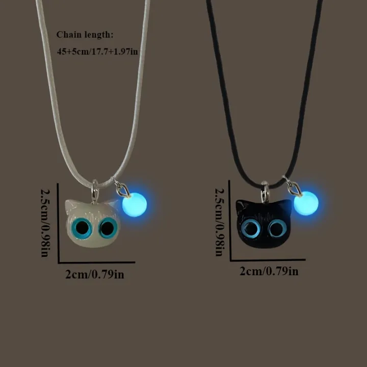 Cute%20Cartoon%20Big%20Eye%20Cat%20Luminous%20Bracelets%20Glow%20In%20The%20Dark%20Fluorescence%20Pendant%20Bracelet%20For%20Women%20Couple%20Friendship%20Jewelry%20-%20Image%206