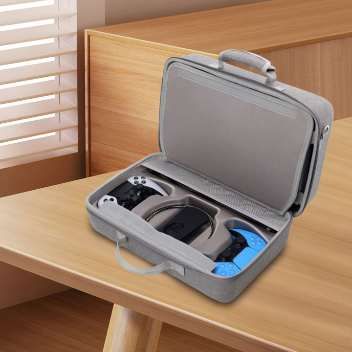 Hard%20Shell%20Carrying%20Case%20Storage%20Bag%20for%20PS5%20Slim%20for%20PS5%20Slim%20Console%20Controllers%20and%20Other%20for%20Playstation%205%20Slim%20Console%20-%20Image%204