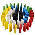 Wooden Stacking Tower Game Interactive Board Game 48PCS Small Colorful Stacking Blocks Balancing Blocks for Family Game. 
