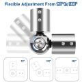 Adjustable Rod Connector – Heavy Duty Elbow Joint for Blinds & Curtain Rods | Hinged Corner Fitting | DREAM SELLER. 