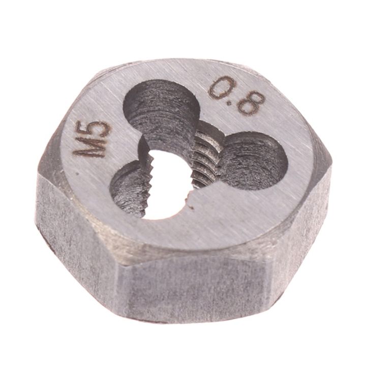 M5 Thread Die **1PC Metric Thread Hexagon Die Hex Cutting Threads Screw Hexagonal ...
