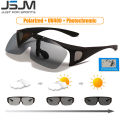 JSJM New Classic Flip Up Polarized Sunglasses Men Photochromic Fishing Driving Sun Glasses Night Vision Driving Eyewear Gafas. 