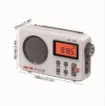 boutique Retro Radio Battery Operated FM AM ,SW World Receiver Radio Large lCD Display/Time/Alarm Clock, Multi band Radio. 